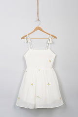 Mango and Parrot Jamdani frock